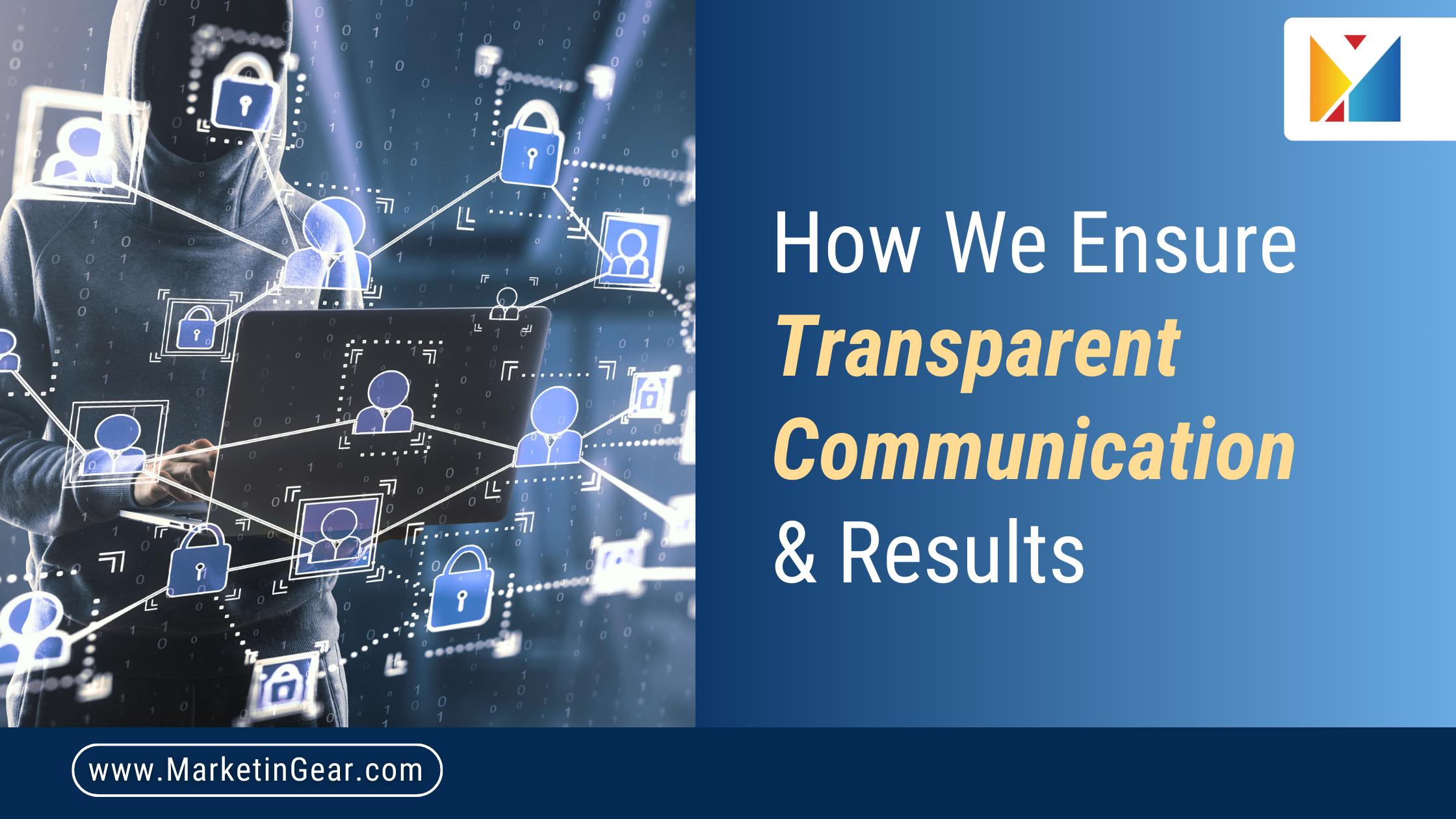 Transparent marketing communication and results