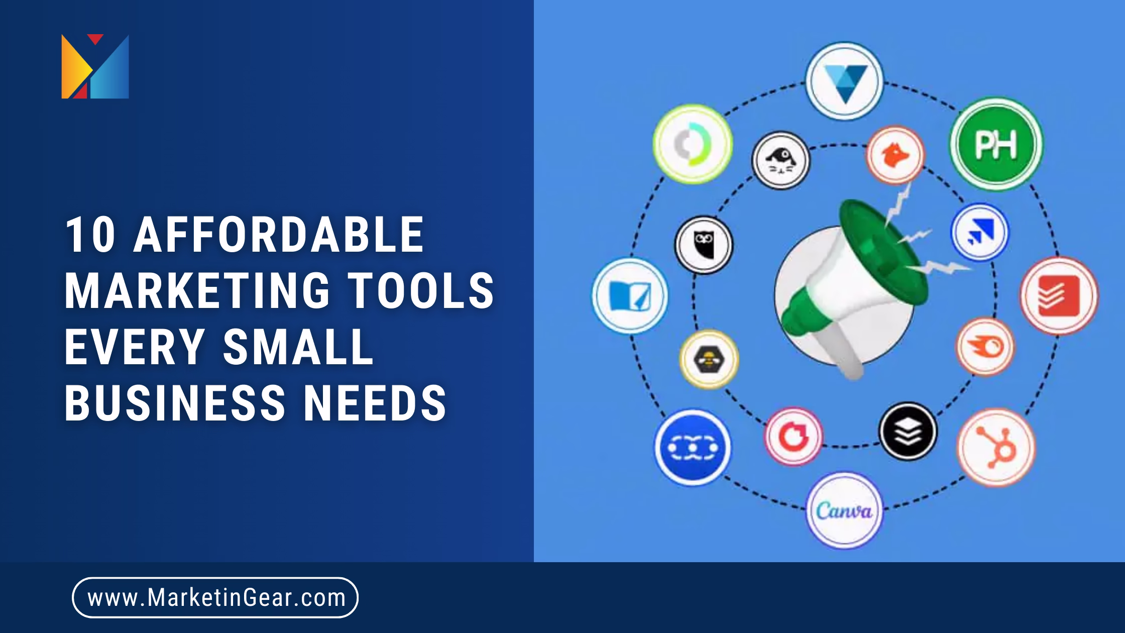 Illustration of affordable digital tools for small business growth