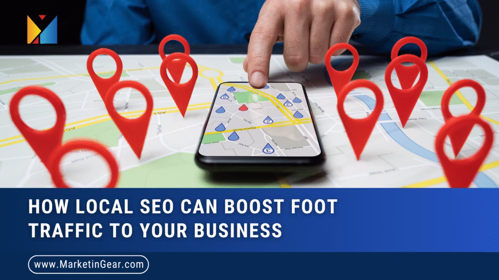 Local business with high foot traffic due to SEO optimization