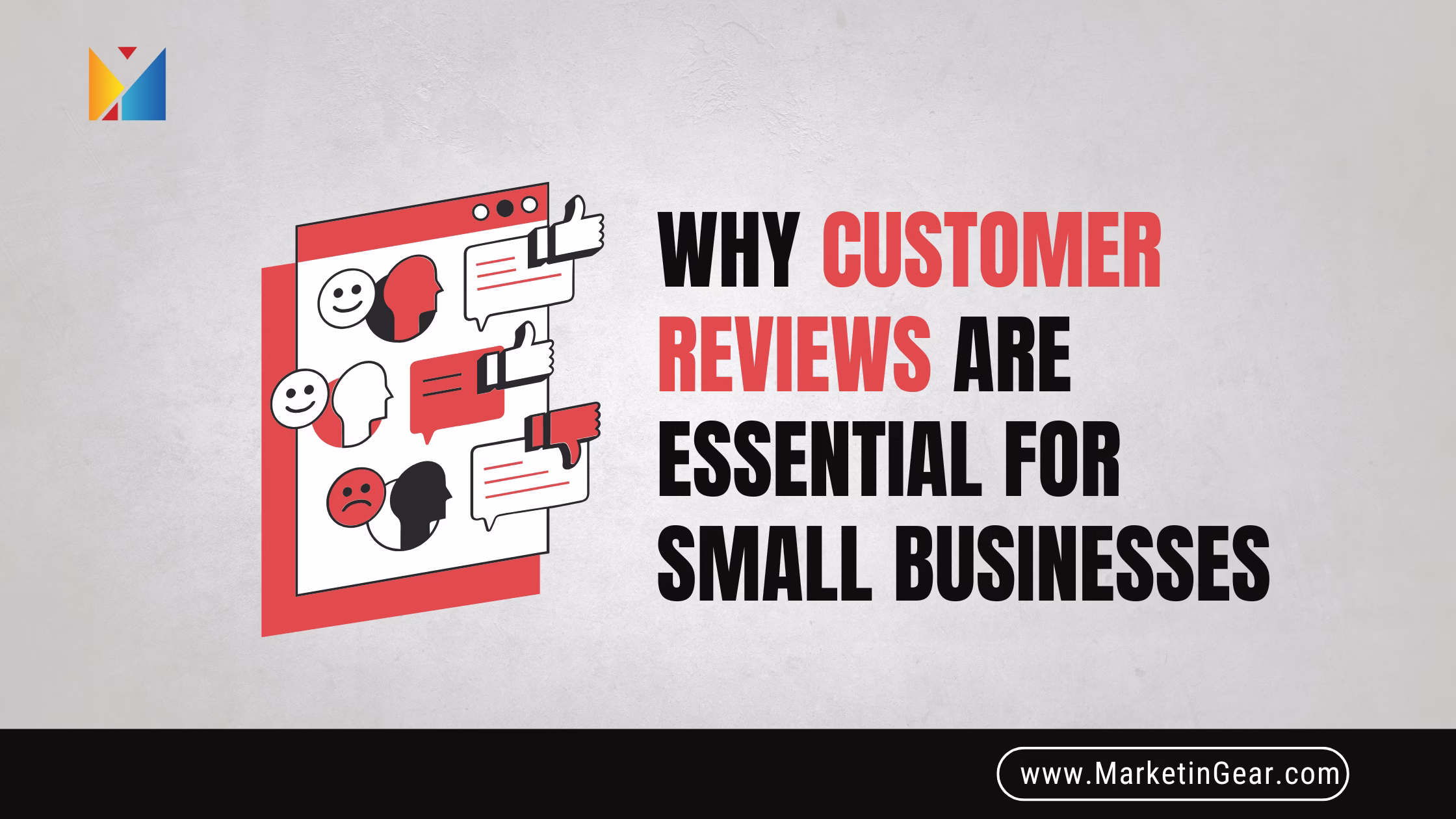 Happy customers leaving positive reviews for a local small business