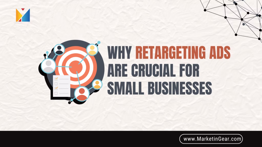 Business owner viewing retargeting ad analytics on laptop, happy customers returning online